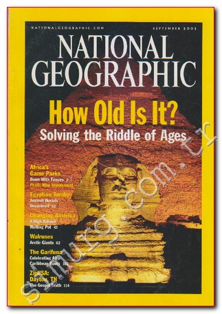 National Geographic - Dosya: How Old Is It? Sayı: 3 September Vol: 200
