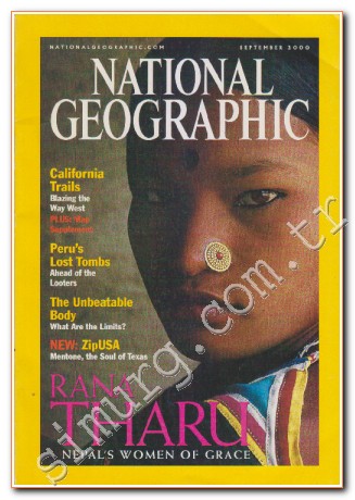 National Geographic - Dosya: Rana Tharu No: 1 September Vol: 198