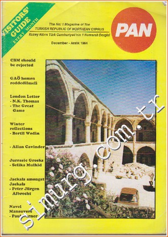 Pan - Kuzey Kıbrıs Türk Cumhuriyeti'nin 1 Numaralı Dergisi - Sayı: 1      Aralık