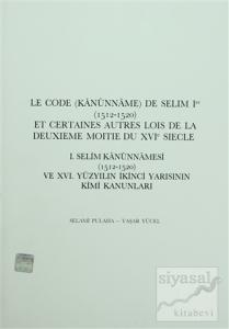 1. Selim Kanunnameleri (1512-1520)