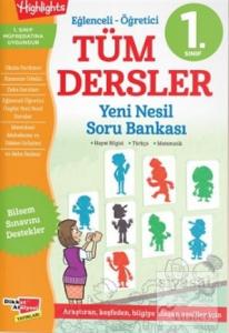 1. Sınıf Eğlenceli - Öğretici Tüm Dersler Yeni Nesil Soru Bankası