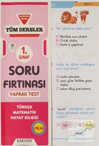 1.Sınıf Tüm Dersler Yaprak Test 1.Sınıf Tüm Dersler Yaprak Test