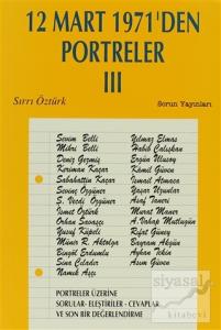 12 Mart 1971'den Portreler Cilt: 3