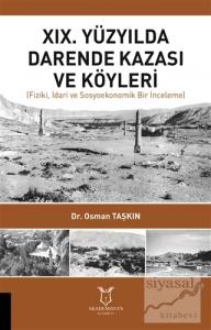 19. Yüzyılda Darende Kazası ve Köyleri