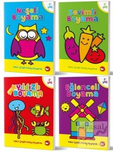 2-4 Yaş Boyama Kitapları Seti (4 Kitap Takım)