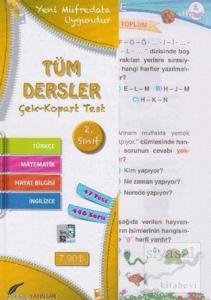 2. Sınıf Tüm Dersler Çek Kopart Yaprak Test