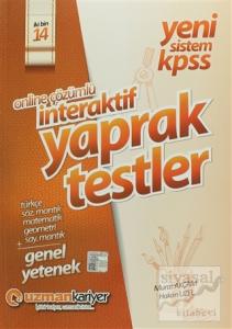 2014 KPSS Genel Yetenek Online Çözümlü İnteraktif Yaprak Testler