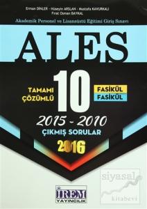 2016 ALES Tamamı Çözümlü 10 Fasikül Çıkmış Sorular
