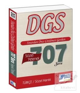 2016 DGS Sınavdan Önce Çözülmesi Gereken 707 Soru - Sözel Yetenek