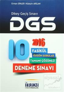 2016 DGS Tamamı Çözümlü 10 Fasikül Deneme Sınavı