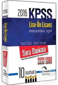 2016 KPSS Lise Önlisans Mezunları İçin Genel Yetenek Genel Kültür Soru Bankası