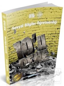 2016 KPSS ÖABT Sosyal Bilgiler Öğretmenliği 10'lu Deneme