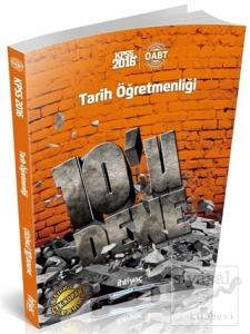 2016 KPSS ÖABT Tarih Öğretmenliği 10'lu Deneme
