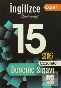 2016 ÖABT İngilizce Öğretmenliği Çözümlü 15 Deneme Sınavı