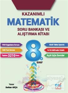 2017 8. Sınıf Kazanımlı Matematik Soru Bankası ve Alıştırma Kitabı