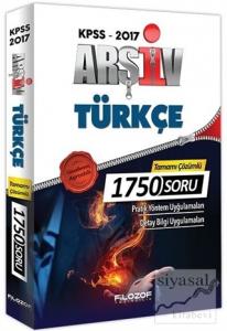 2017 KPSS Arşiv Türkçe Tamamı Çözümlü 1750 Soru Bankası