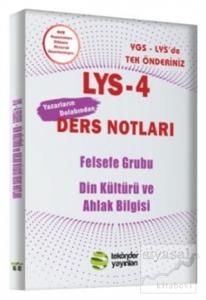 2017 LYS 4 Felsefe ve Din Kültürü Ders Notları