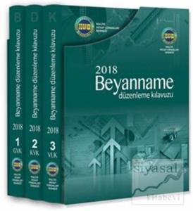 2018 Beyanname Düzenleme Kılavuzu (3 Cilt - Kutulu) (Ciltli)