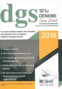 2018 DGS 10 lu Deneme (Tamamı Çözümlü)