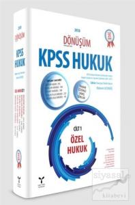 2018 Dönüşüm KPSS Hukuk Cilt 1 Özel Hukuk (4 Kitap Takım)