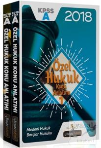 2018 KPSS A Grubu Özel Hukuk Konu Anlatımı (2 Kitap)