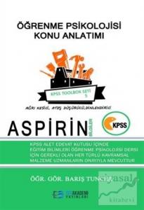 2018 KPSS Aspirin Bilgiler Öğrenme Psikolojisi Konu Anlatımı - Toolbox Seti 5