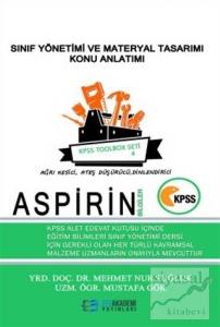 2018 KPSS Aspirin Bilgiler Sınıf Yönetimi ve Materyal Tasarımı Konu Anlatımı - Toolbox Seti 4