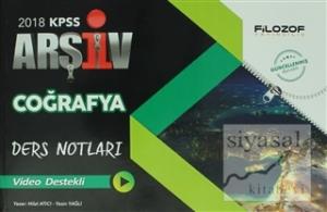 2018 KPSS Coğrafya Arşiv Ders Notları Video Destekli