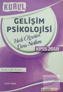 2018 KPSS Gelişim Psikolojisi Kurul Hızlı Öğretim Ders Notları