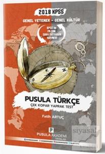 2018 KPSS GYGK Pusula Türkçe Çek Kopar Yaprak Test 2018 KPSS GYGK Pusula Türkçe Çek Kopar Yaprak Test