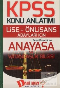 2018 KPSS Lise Ön Lisans Adayları İçin Konu Anlatımı Anayasa ve Vatandaşlık Bilgisi