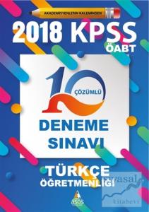2018 KPSS ÖABT Türkçe Öğretmenliği 10 Çözümlü Deneme Sınavı
