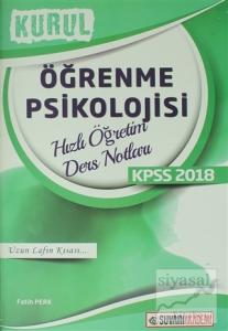 2018 KPSS  Öğrenme Psikolojisi Hızlı Öğretim Ders Notları