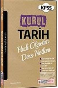 2018 KPSS Tarih Hızlı Öğretim Ders Notları