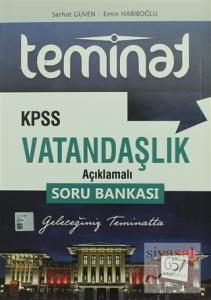2018 KPSS Teminat Vatandaşlık Açıklamalı Soru Bankası