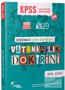 2018 KPSS Vatandaşlık Doktrini Çözümlü Soru Bankası