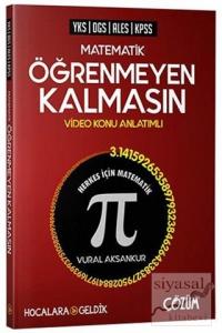 2018 YKS DGS ALES KPSS Matematik Öğrenmeyen Kalmasın Video Konu Anlatımlı