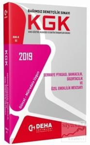 2019 Bağımsız Denetçilik Sınavı KGK - Sermaye Piyasası - Bankacılık - Sigortacılık ve Özel Emeklilik Mevzuatı