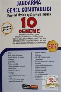 2019 Jandarma Genel Komutanlığı Personel Meslek İçi Sınavlarına Hazırlık Açıklamalı 10 Deneme Sınavı