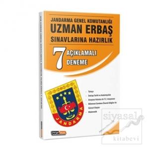 2019 Jandarma Genel Komutanlığı Uzman Erbaş Sınavlarına Hazırlık Açıklamalı 7 Deneme Sınavı