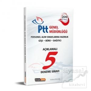2019 PTT Personel Alım Sınavlarına Hazırlık Açıklamalı 5 Deneme Sınavı