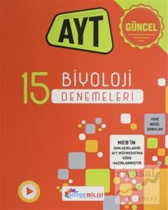 2020 AYT 15 Biyoloji Denemeleri
