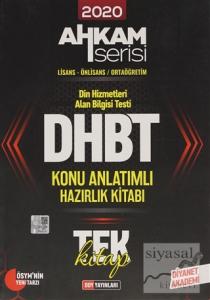 2020 DHBT Ahkam Serisi Tüm Adaylar Konu Anlatımlı Hazırlık Kitabı
