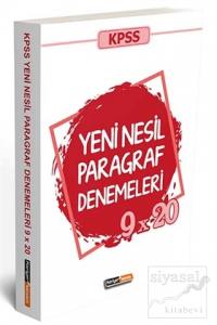 2020 KPSS 9x20 Yeni Nesil Paragraf Denemeleri