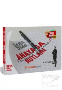2020 KPSS Baba Zümre Anayasa Notları