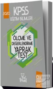 2020 KPSS Eğitim Bilimleri Ölçme ve Değerlendirme Yaprak Test