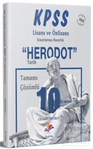 2020 KPSS ''Herodot'' Tamamı Çözümlü 10 Tarih Deneme (Lisans - Önlisans)