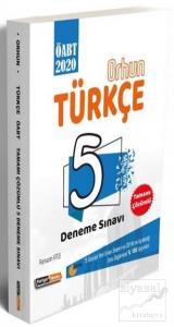 2020 ÖABT Orhun Türkçe Tamamı Çözümlü 5 Deneme Sınavı