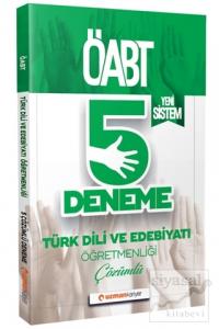 2020 ÖABT Türk Dili ve Edebiyatı Öğretmenliği Çözümlü 5 Deneme (Yeni Sistem)