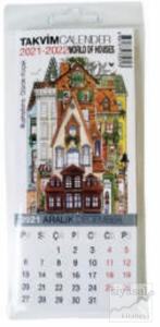 2021 - 2022 Dünya Evleri Takvim (Kod: 3089)